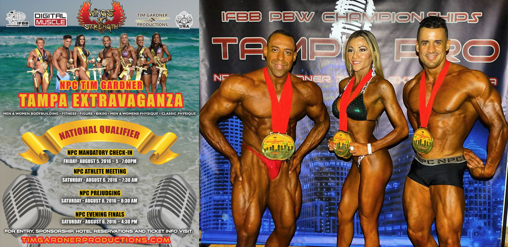 My Trainer Joe Wins at the 2016 IFBB/NPC Tim Gardner Tampa Extravaganza