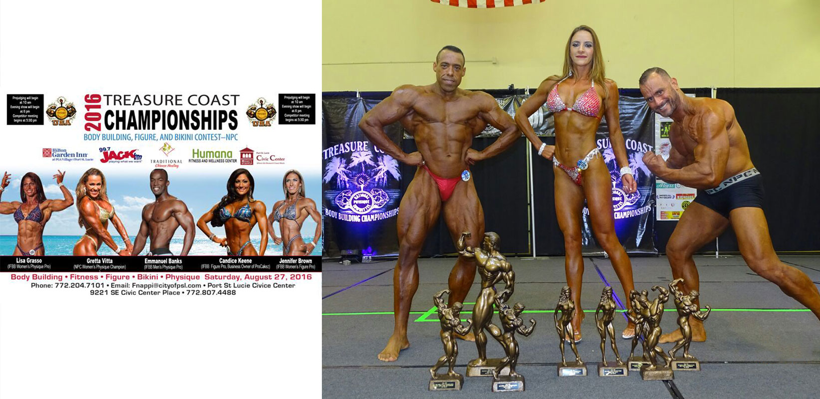 My Trainer Joe Wins 2016 NPC Treasure Coast Championships